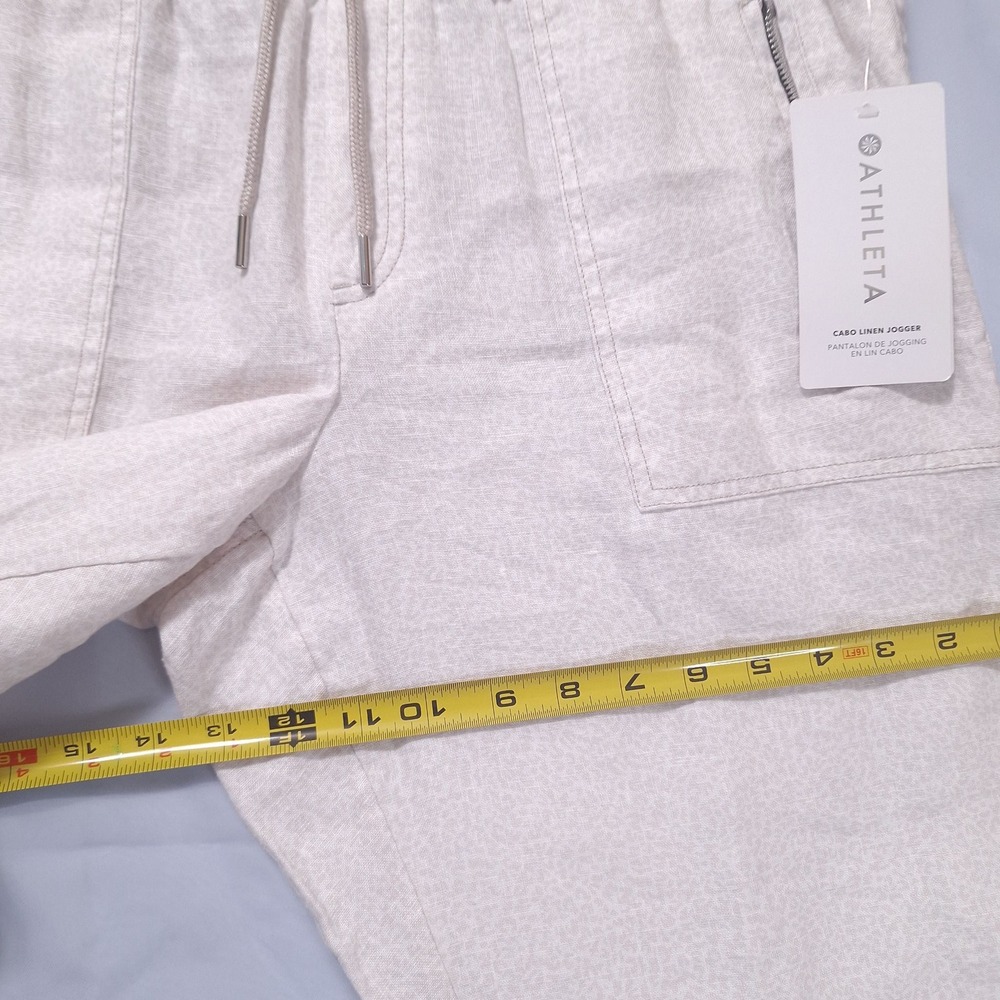 Athleta Light Beige/tan Jogger Track Pants - Picture 10 of 13